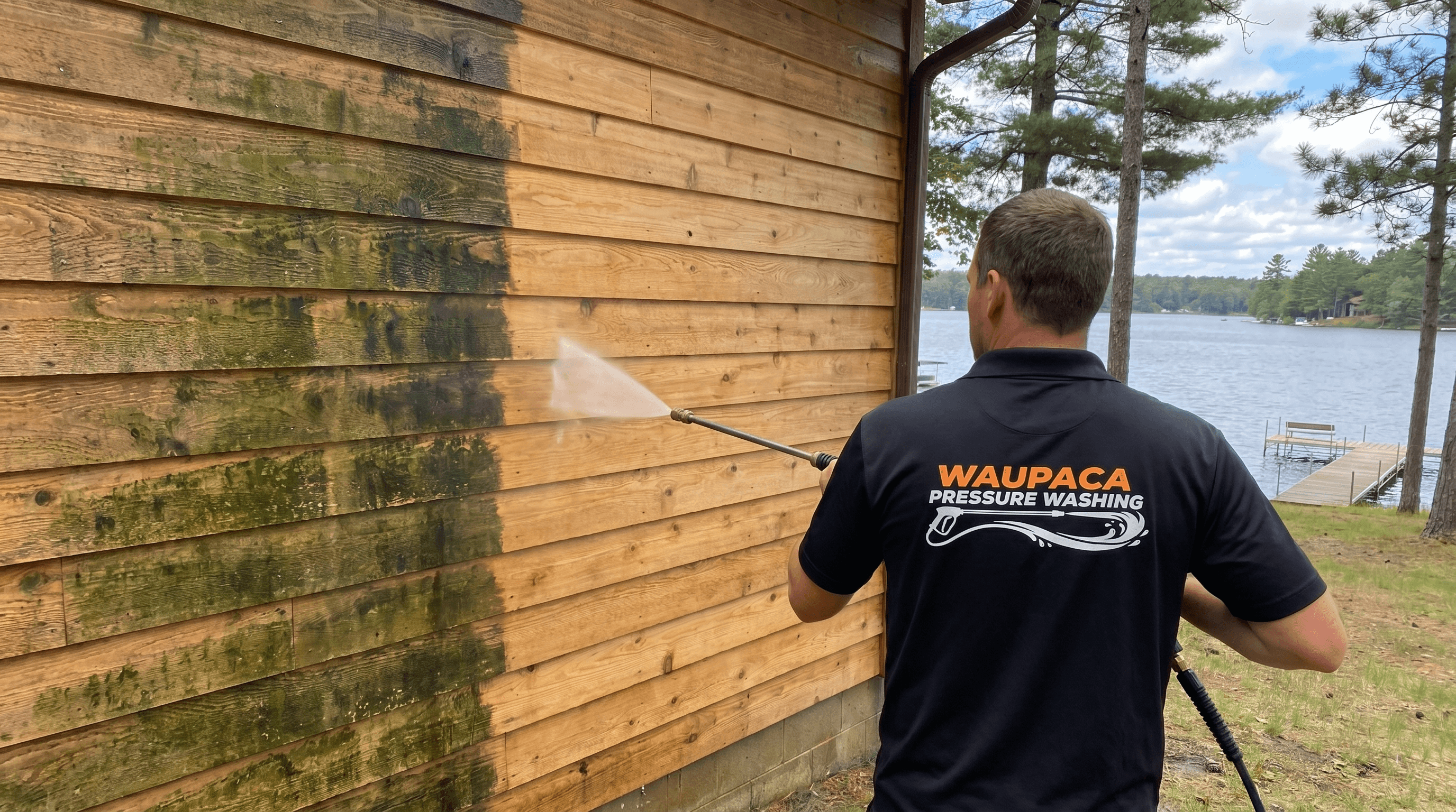 House washing in Waupaca WI